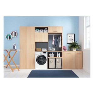 Lavadora-Secadora de Carga Frontal BDE 96436 WKV IT, 9+6 Kg, Blanca y Negra, Clase AD, 1400 RPM, 59.5x54x85cm - Product Image 2