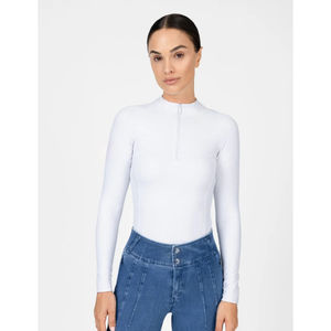 Chemise d'équitation respirante et légère, tissu extensible respirant, athlétique, pour femmes, entraînement équestre, été, confortable - Product Image 4