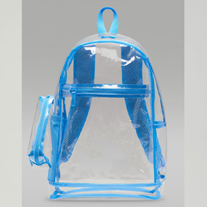 Direct Sale <b>Clear</b> <b>Backpack</b> PVC Transparent Bag Children School Bag Kids <b>Backpack</b> for School Working Hiking Picnic - Product Image 1