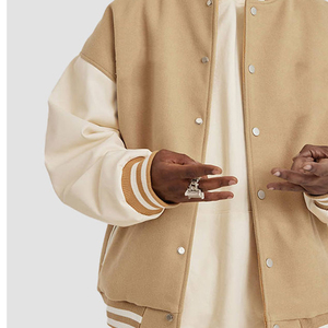 Veste universitaire en laine pour homme, sur mesure, de haute qualité, à manches en laine - Vêtement d'extérieur élégant et chaud pour toutes les saisons - Product Image 3