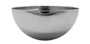 Floron sferico cromato metallizzato 100mm. Chiudi H038122 - Product Image 1