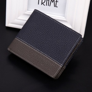 Men's Trendy Black Genuine Leather <b>Wallet</b> 12 Card Slots RFID Feature <b>Zipper</b> Closure Chain Decoration for Casual Formal Travel - Product Image 4