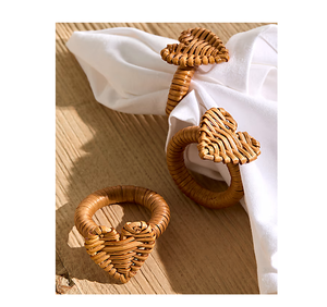 Rond de serviette fête de mariage noël vacances table article décoratif pour décoration de table hôtels et restaurants utilise meilleurs prix - Product Image 3