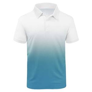 Camisa informal de manga corta de alta calidad para hombre Impresión de algodón Tallas grandes Polos de secado rápido 200g Servicio OEM ODM - Product Image 6