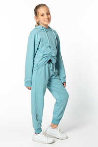 Outdoor Children's Custom Jogger Kids Tracksuits Wholesale cheap Children's summer casual tracksuits 2 pcs sets for kids girls - Product Image 4