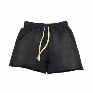 High Quality Custom Embroidered <b>Men's</b> <b>Shorts</b> <b>Patches</b> Logo Solid 100% Cotton Acid Wash Quick Dry & Breathable <b>Shorts</b> - Product Image 5
