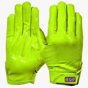 Diseño de equipo personalizado Super Sticky Guantes de receptor de fútbol americano para adultos y jóvenes Tamaños personalizables - Product Image 5