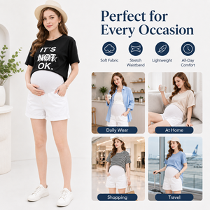 Leggings grande taille, jeans, shorts et pantalons de maternité pour femmes enceintes, directement de l'usine. - Product Image 3