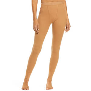 Mallas deportivas de cintura media para mujer de alta calidad Patrón sólido MOQ bajo para venta en línea - Product Image 2