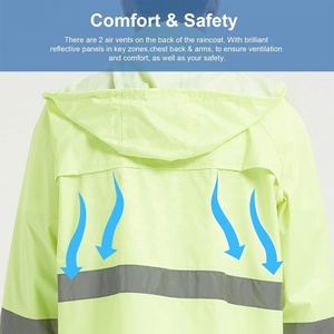 Outdoor Use Plus Size Custom Logo <b>Rain</b> Tracksuits For Men Latest Style Durable Material Men <b>Rain</b> Tracksuit In OEM Service - Product Image 5