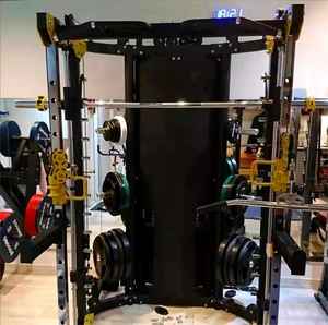 Máquina Smith Dual Todo en Uno con Sistema de Poleas Cruzadas - Programa de Ejercicio Unisex - Product Image 4