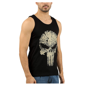 Diseño personalizado verano gimnasio Stringer Tank Top hombres Casual Fitness Running Singlet Tops al por mayor - Product Image 2