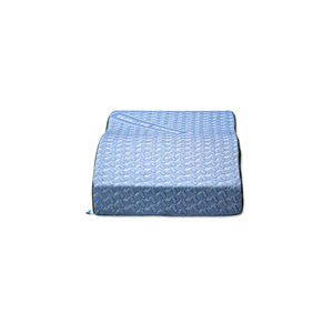 Customizable Latex <b>Pillow</b> with Geometric Foam Core Ergonomic Design for <b>Leg</b> <b>Elevation</b> and Varicose Veins Comfort Relief - Product Image 3