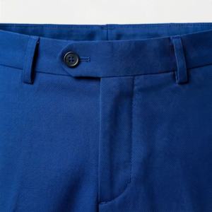 กางเกงชิโน่เอวสูงผู้ชายปี 2025 รับผลิตแบบ ODM สไตล์ลำลองสตรีทแวร์ ผ้าฝ้ายเนื้อนุ่มทรงหลวมแบบเรียบง่าย สไตล์ OEM - Product Image 4