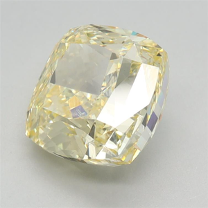 Diamante Amarillo Corte Cojín, Cultivado en Laboratorio, Amarillo Fantasía, Claridad CVD VS1-VS2, Certificado IGI, 2ct-5ct, Suelto, Joyería de Oro de 18K, Excelente Corporación - Product Image 2