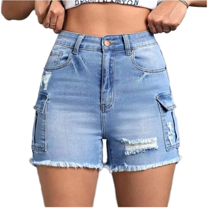 Short de sport grande taille pour femme Dernière conception Compression Workout Yoga Gym Running Biker Shorts Respirant Coton Fitness - Product Image 1