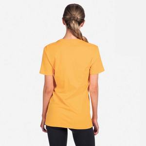 Camiseta Básica Transpirable de Cuello Redondo y Manga Corta, Corte Regular, Ecológica, de Secado Rápido, 100% Algodón, Color Amarillo para Hombre - Product Image 2