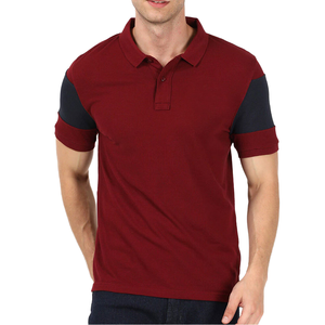 Venta al por mayor de camisetas polo de algodón 100% de diseño personalizado para hombres de talla grande camisa de punto de alta calidad antiarrugas nuevo logotipo - Product Image 1