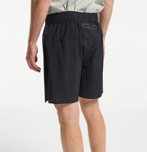 Pantalones cortos deportivos de talla grande para hombre, bañadores bóxer de patrón sólido ecológicos, trajes de baño para surf en la playa - Product Image 2