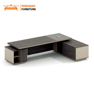 Bàn văn phòng sang trọng Ông Chủ bàn văn phòng bàn điều hành bàn văn phòng Ông Chủ nghiên cứu điều hành với ngăn kéo góc làm bằng gỗ viết - Product Image 6