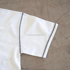 เสื้อยืดวินเทจสำหรับผู้ชายสไตล์สตรีทโอเวอร์ไซส์น้ำหนักตัวใหญ่พิเศษแขนสั้นดีไซน์เรียบ - Product Image 2