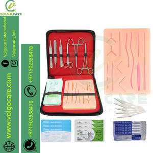 Kit de entrenamiento de sutura Dental de estilo único 2025, pinzas de acero inoxidable, Kit quirúrgico, soporte de aguja médico de campo almacenado, todo de Metal - Product Image 4