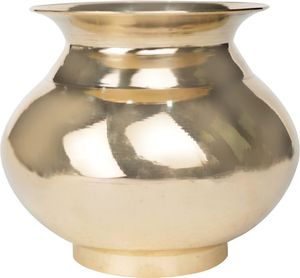 Prix direct usine – Kalash/Lota en métal indien pour cérémonies religieuses, hôtels, bureaux – Vente en gros d'articles artisanaux métalliques - Product Image 3