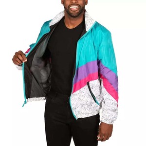 Veste coupe-vent pour homme, nouvelle conception, fabrication en usine, vente en gros, prix bas, veste coupe-vent pour homme en toutes couleurs unies - Product Image 3