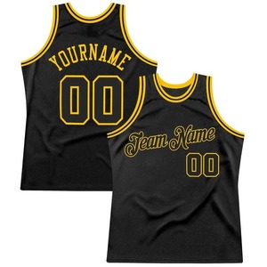Directo de fábrica al por mayor personalizado Reversible negro púrpura-oro doble cara sublimación baloncesto traje Jersey - Product Image 5