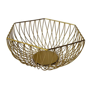 Panier à Fruits en métal au meilleur Design, décor de Table, panier de rangement des aliments pour la maison et la cuisine, thème moderne, vente en gros - Product Image 1