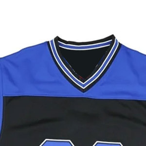 Vente en gros de maillots de football américain à la mode avec logo personnalisé respirant à manches courtes pour sports d'équipe - Product Image 5