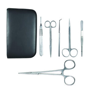 Kit Quirúrgico Manual de 7 Piezas de Acero Inoxidable Alemán al por Mayor con Tijeras, Pinzas, Bisturís y Juego de Herramientas Quirúrgicas - Product Image 2