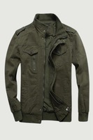 Pemasok India kustom OEM desain ramping dicuci berat katun pria jaket blazer gaya antik ukuran besar Windbreaker Suede