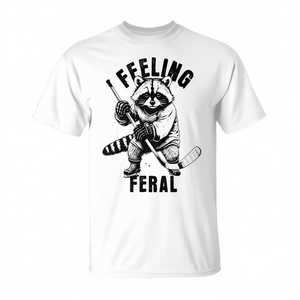 T-shirt da hockey Feeling Feral Raccoon - Categoria Promozionale - Product Image 2