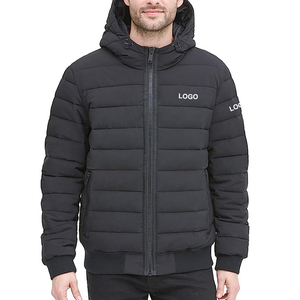 Windproof Men's <b>Jackets</b> High Quality <b>Lightweight</b> Winter Bubble Padded Puffer <b>Jacket</b> for Men - Product Image 1