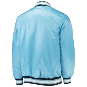 Chaqueta de Satén de Nailon Impermeable de Alta Calidad al por Mayor para Hombre, Chaqueta Universitaria de Satén con Logotipo Personalizado y Tallas Grandes para Hombre - Product Image 2