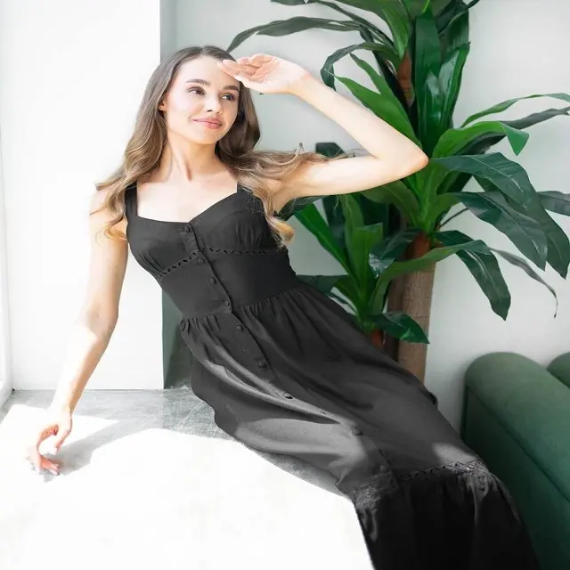 सबसे अच्छी कीमत बोहो ब्लैक मैक्सी रेनेसांस ड्रेस महिलाओं का रोमांटिक जंपसूट और प्लेसूट