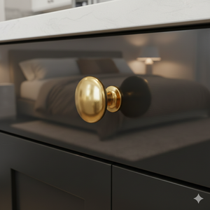 Manija de Perilla Rectangular Moderna de Aleación de Zinc, Herraje para Gabinete Cromado Pulido para Cocina, Comedor, Dormitorio, Sala de Estar, Cajón - Product Image 6