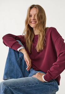 Top Corto Sexy y Moderno de Algodón 100% para Mujer, Cuello Redondo, Ajustado, Informal, Personalizado, Sudadera con Lentejuelas - Product Image 5