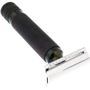 Afeitado en húmedo profesional Black Titanium Collection Razor,. Hecho por Zarnab quirúrgico - Product Image 1