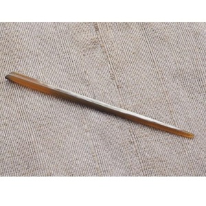 Épingles à cheveux en corne de buffle polie pour femmes, bâton de coiffure en corne de bœuf, accessoire naturel - Product Image 2