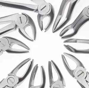 UL Amin Dental Chirurgical Forceps 51S certifié CE en acier inoxydable de haute qualité pour l'extraction manuelle des dents des racines supérieures - Product Image 3