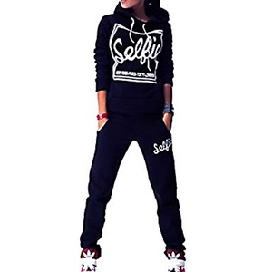 Pro Wholesale Sweatsuit Cotton Sweat Suits Jogging Set Chándales para Mujeres Conjuntos por Ayat Export - Product Image 1