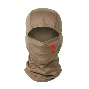 Cagoule avec masque imprimé en croix pour hommes et femmes, cagoule d'extérieur, coupe-vent et crème solaire, 1 pièce - Product Image 6