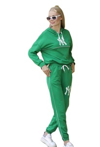 Femmes personnalisable coton polaire pantalons de survêtement sweats élastique cordon de survêtement pantalon soie Street Style Logo décoration été - Product Image 2