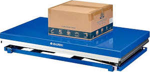 Oferta de descuento: Mesa elevadora de tijera eléctrica con control manual y de pedal, 48x36 pulgadas, capacidad de 2200 lb, en la nueva categoría de mesas elevadoras fijas. - Product Image 2