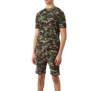 Summer Men's <b>Sets</b> Short and T Shirts Short Two Piece Suits Breathable Man Casual Cotton T Shirts and Shorts <b>set</b> - Product Image 6