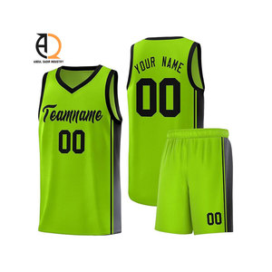 Conjunto de camiseta de baloncesto para hombre Uniforme transpirable de secado rápido con estampado de logotipo de equipo Ropa de baloncesto de poliéster 100% - Product Image 4