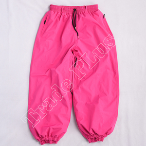 Pantalones de nieve de esquí de nailon 100% OEM al por mayor, pantalones holgados de tendencia a prueba de viento con cremallera, ropa de esquí de carga Unisex de alta calidad - Product Image 1