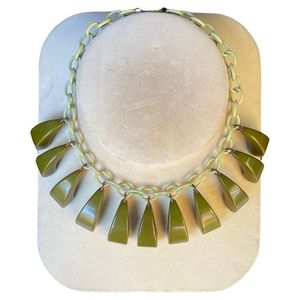 Handmade Ocean Wave Resin Pendant Necklace - Product Image 3